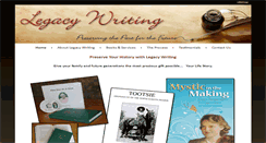 Desktop Screenshot of legacywriting.com